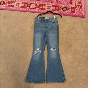Hollister Blue Flare Jeans
